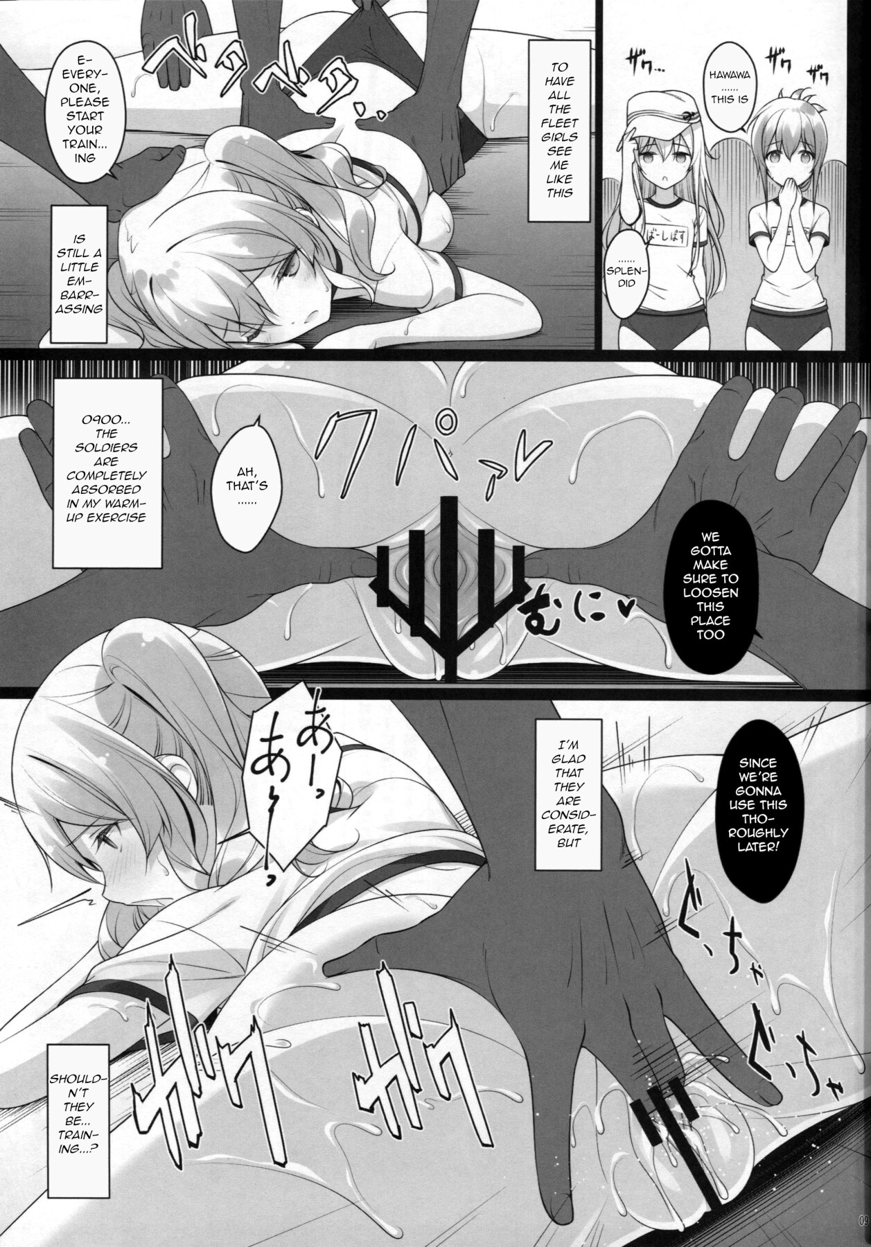 Hentai Manga Comic-Baby-Making Warship Kashima's Mating Report-Read-8